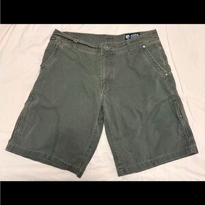 Kuhl Men's Olive Cargo Shorts